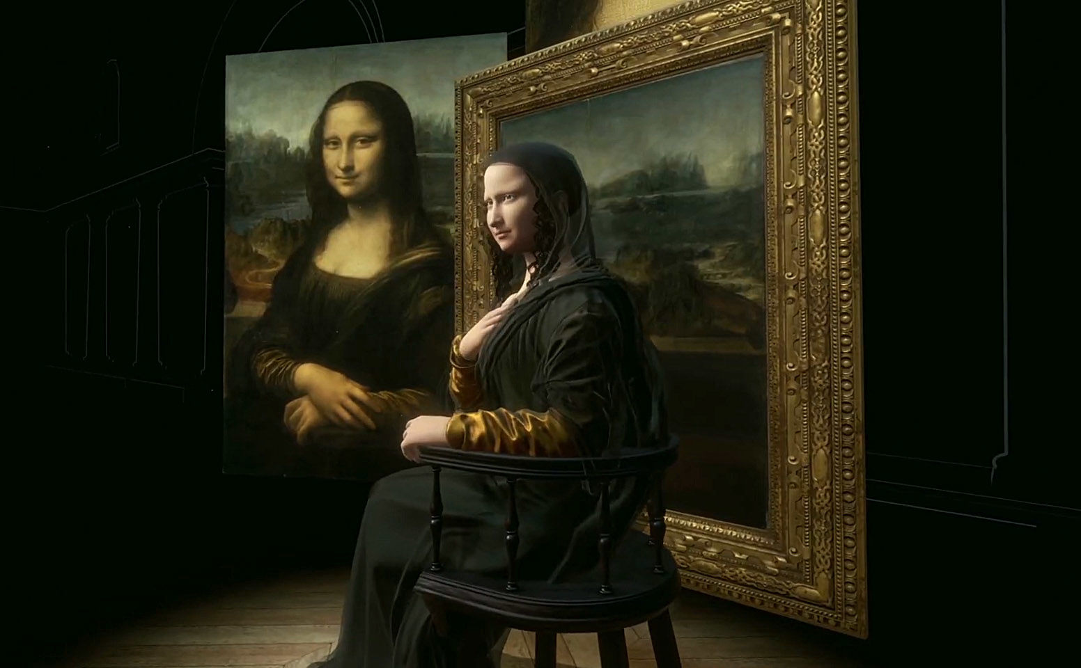 HTC 3D Mona Lisa