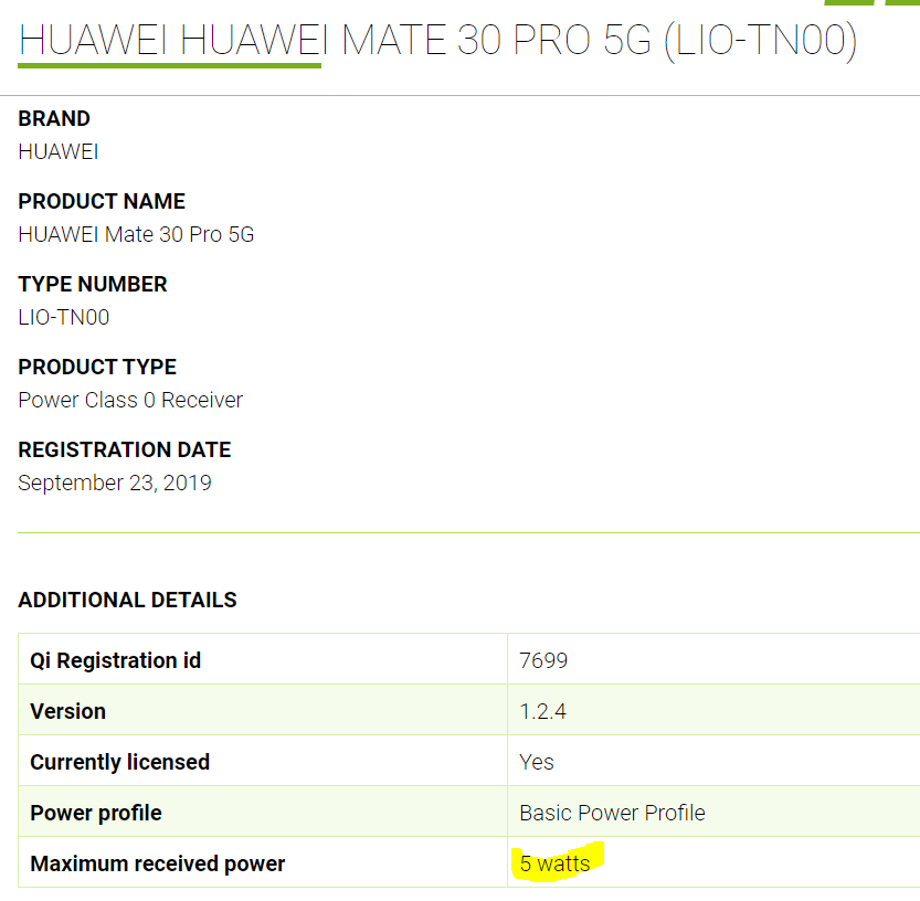 Huawei Mate 30 Pro 5G WPC