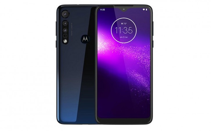 Motorola One Macro render