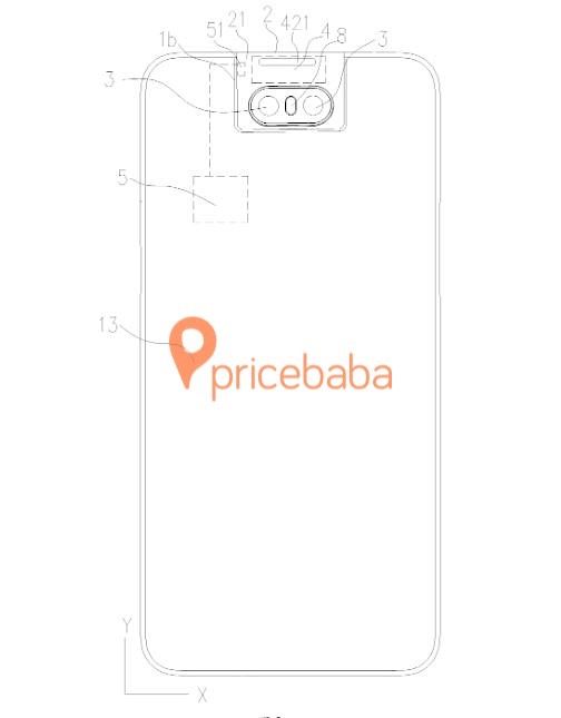 Paten desain ponsel baru Oppo.