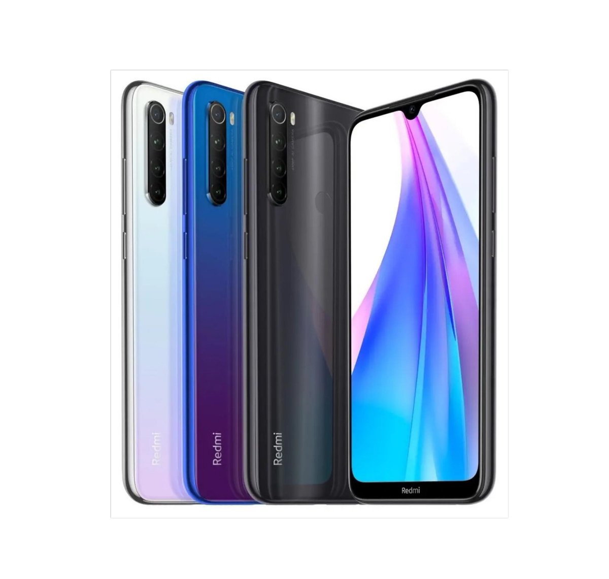 Redmi Note 8T front render