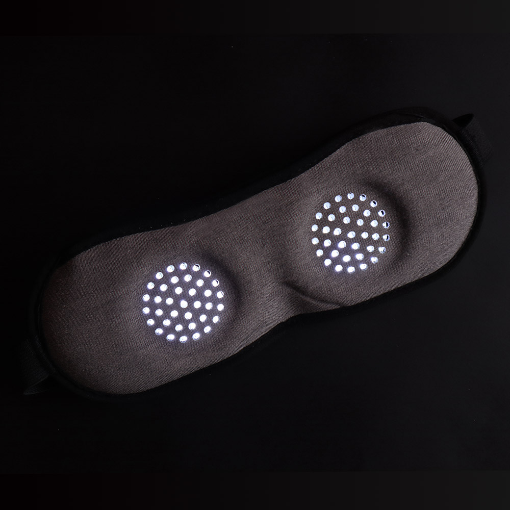 THANKO's New Sleep Mask with alarm clock builtin uses light