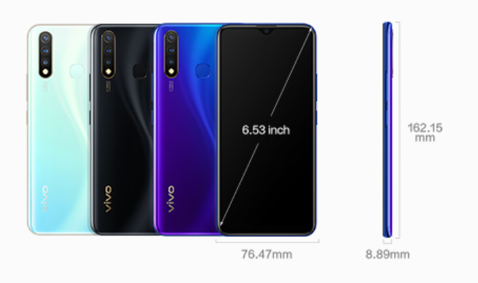 Vivo U3 all colors