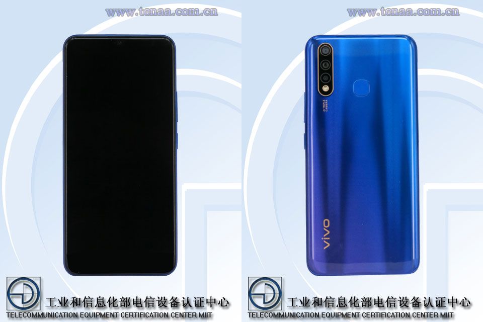 Vivo V1934A,T TENAA