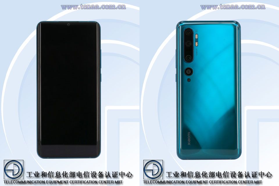 Xiaomi Mi CC9 Pro TENAA