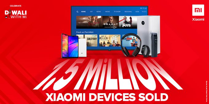 Xiaomi October 2019 Sales