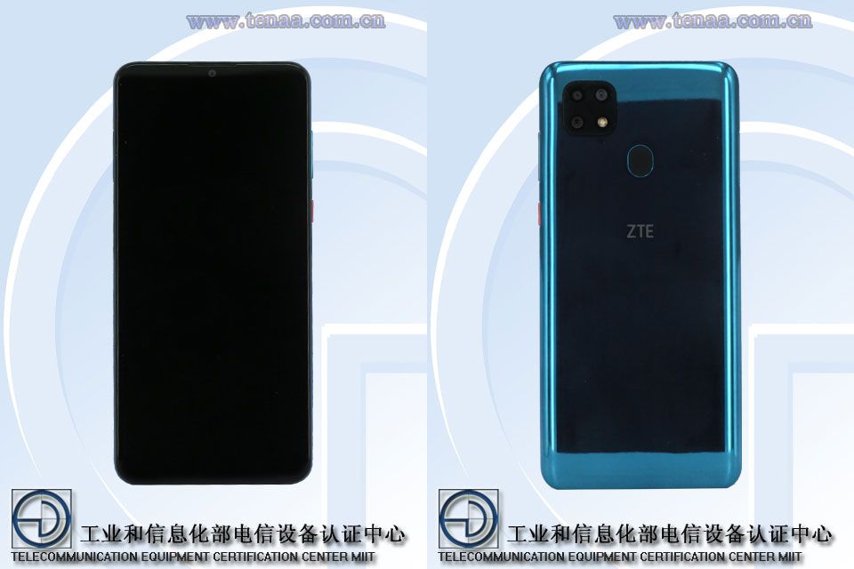 ZTE Blade V20 TENAA