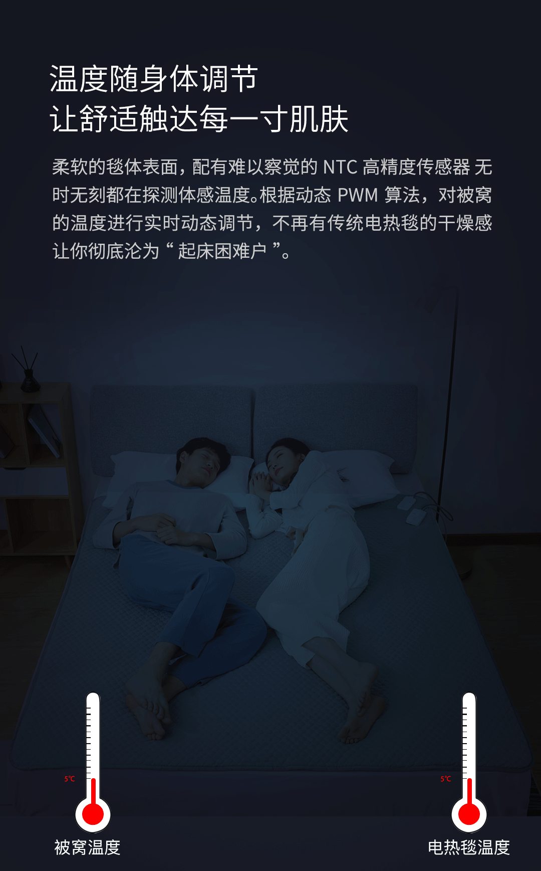 Xiaomi launches the PMA smart Electric Blanket under crowdfunding