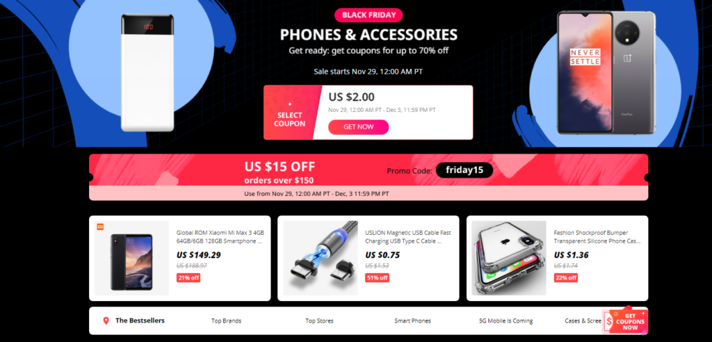 AliExpress Phones & Accessories
