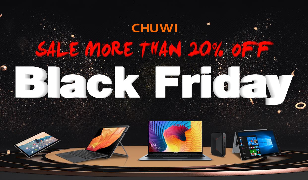 Chuwi's Black Friday preheat event is up and running Gizmochina