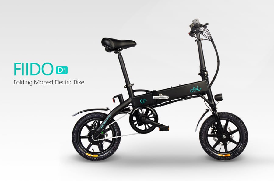 FIIDO D1 Folding Electric Moped Bike