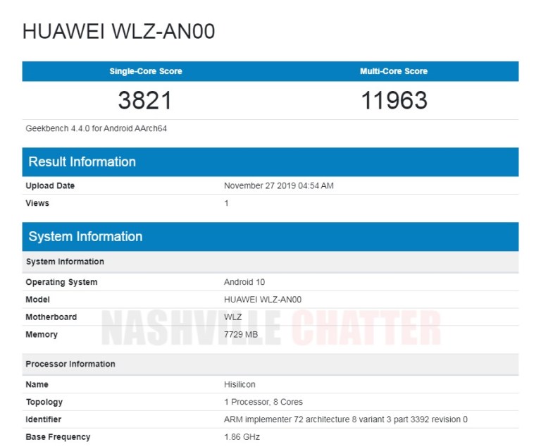 Huawei-WLZ-AN00-Nova-6-5G-Geekbench