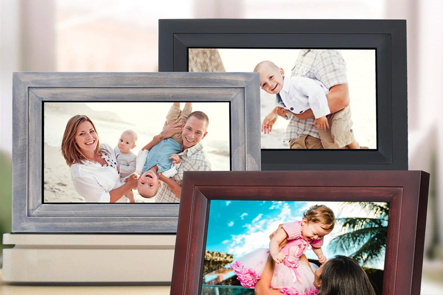IDEAPLAY DF1002 10.1 inch Screen WiFi Digital Photo Frame