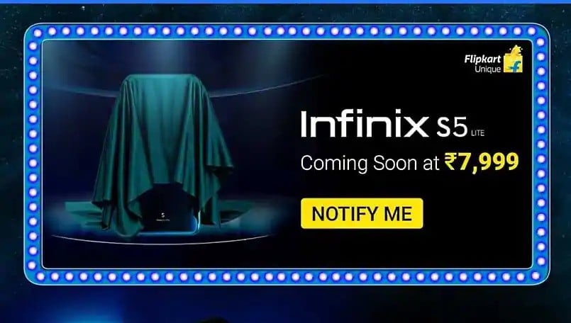 Infinix S5 Lite Teaser
