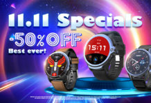 Kospet participates in the Double 11 Shopping Festival offering discounts on all its smartwatches KOSPET Prime