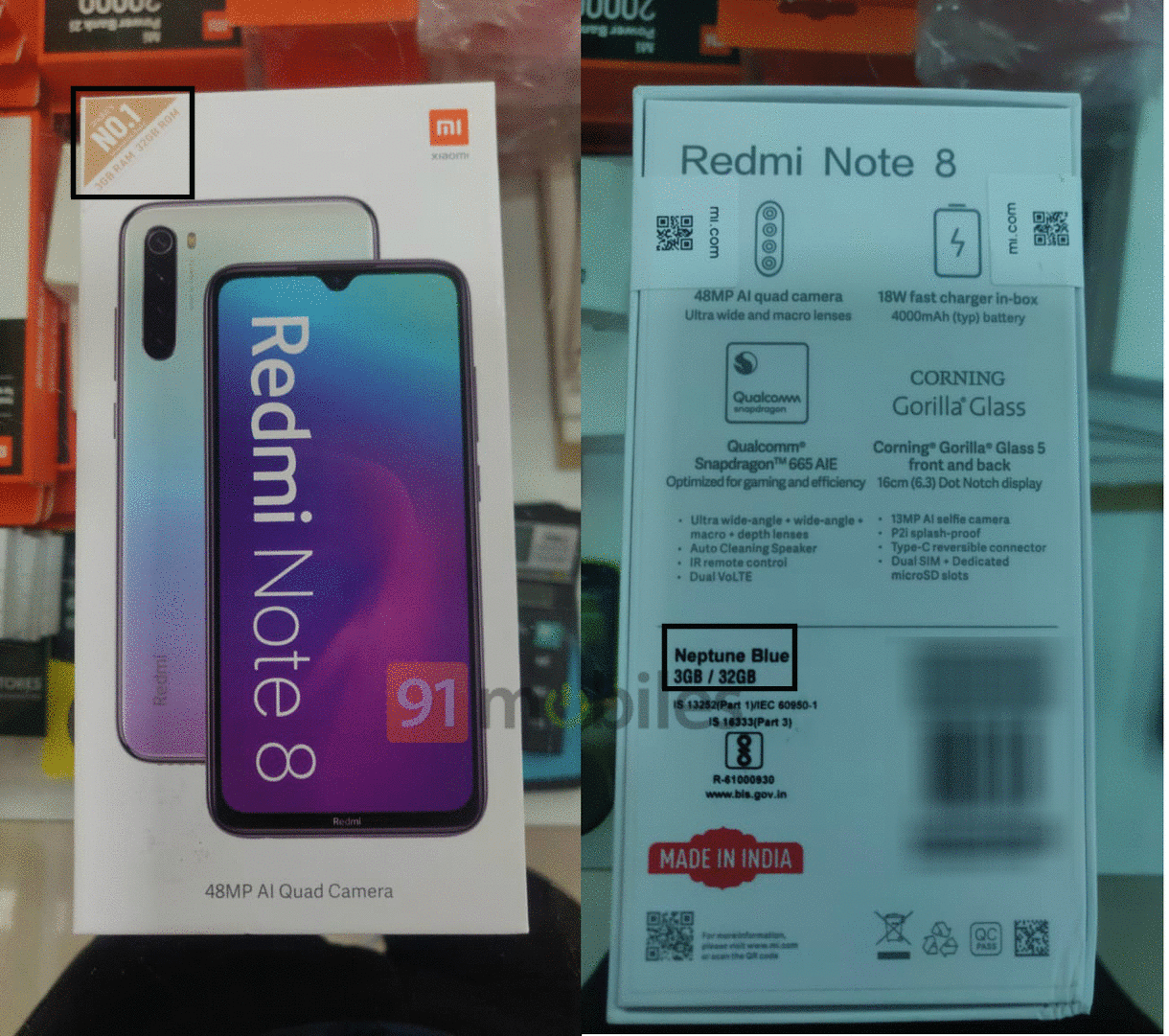 Redmi Note 8 To Get 3gb 32gb Version In India Gizmochina