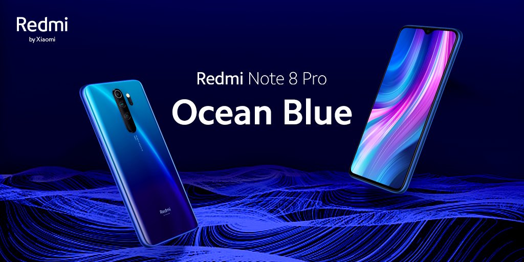 Redmi Note 8 Pro Ocean Blue