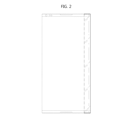 Samsung Waterfall Display Patent 01