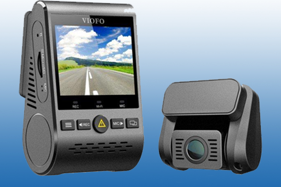 Viofo A129-DG Duo Dual Channel 5GHz Wi-Fi Full HD Car Dash Dual Camera DVR with GPS