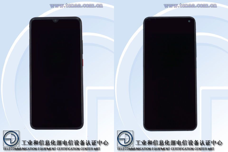 Vivo V1945A/T and Vivo V1932A/T front