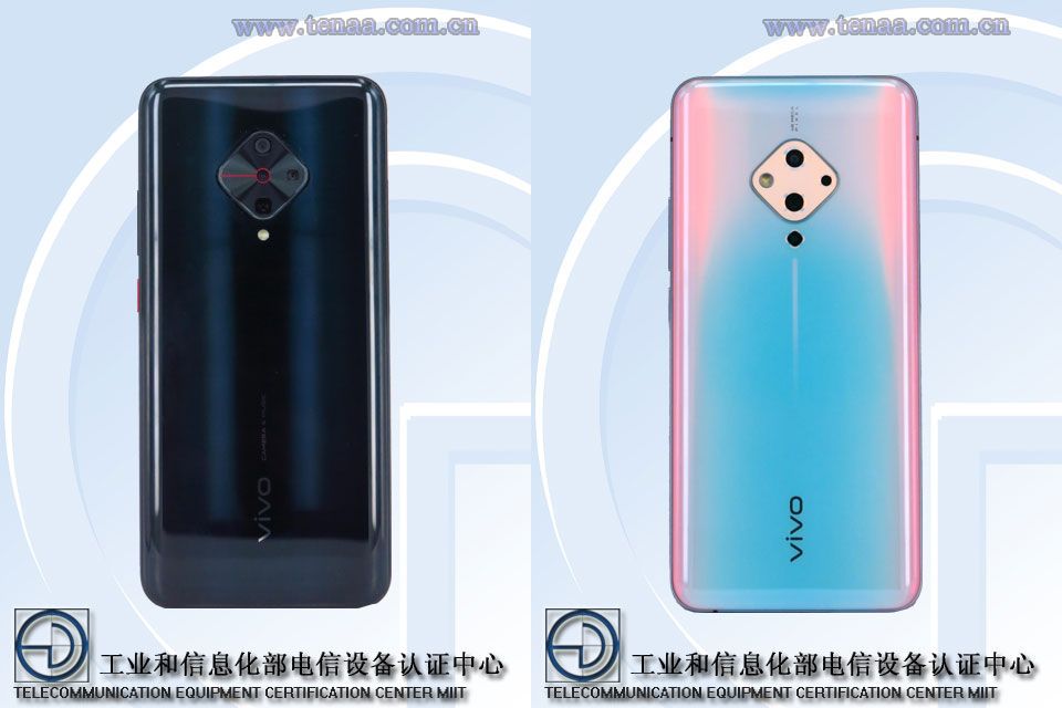 Vivo V1945A/T and Vivo V1932A/T rear