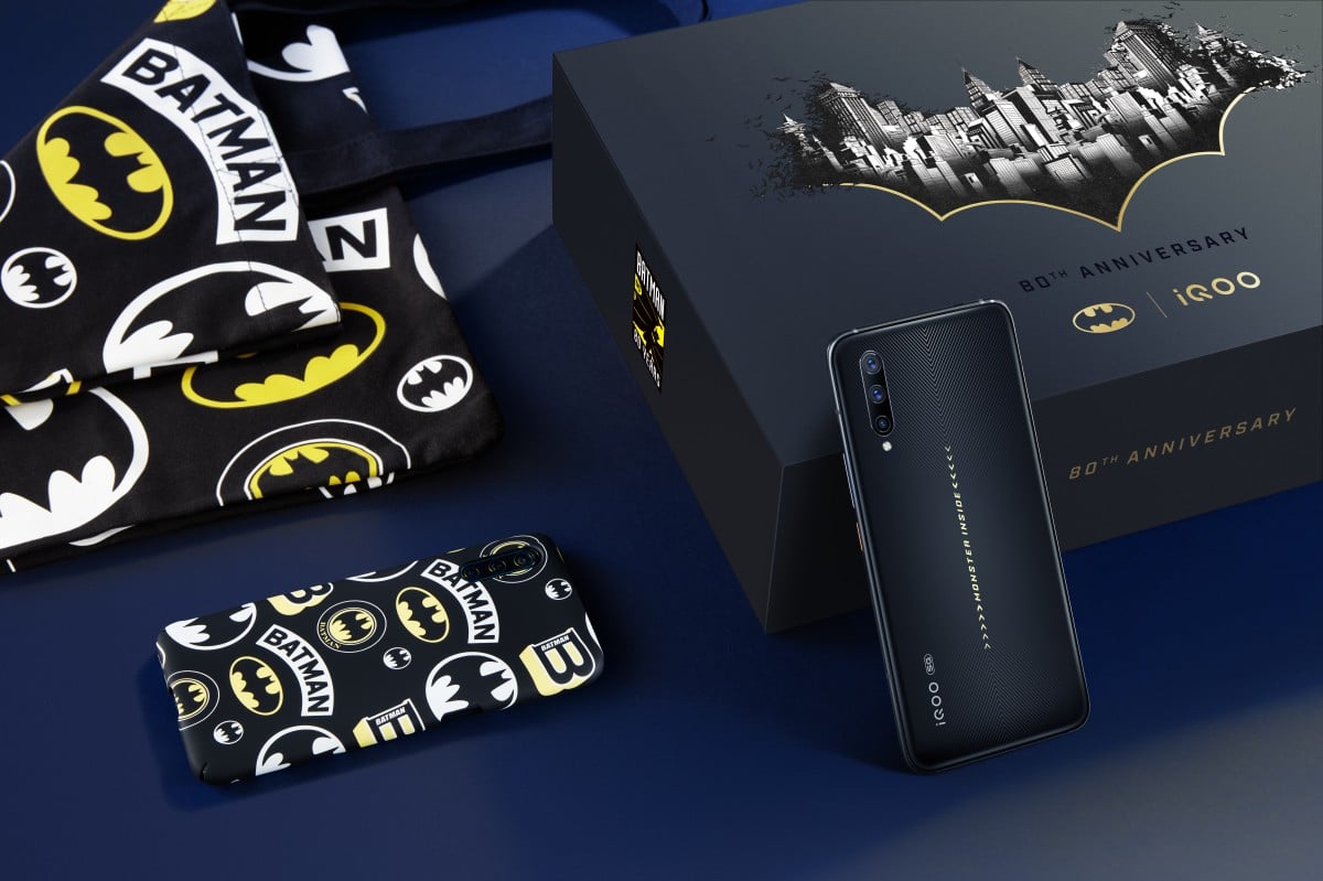 Vivo has an iQOO Pro 5G Batman Anniversary Limited Edition with interesting  memorabilia - Gizmochina