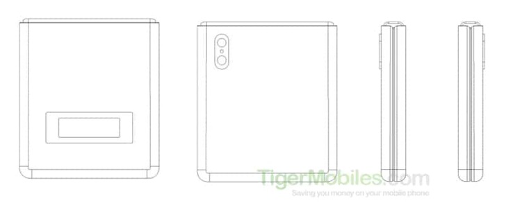 Xiaomi vertically-folding phone