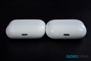 Fake APods Pro (L) vs Original AirPods Pro (R)