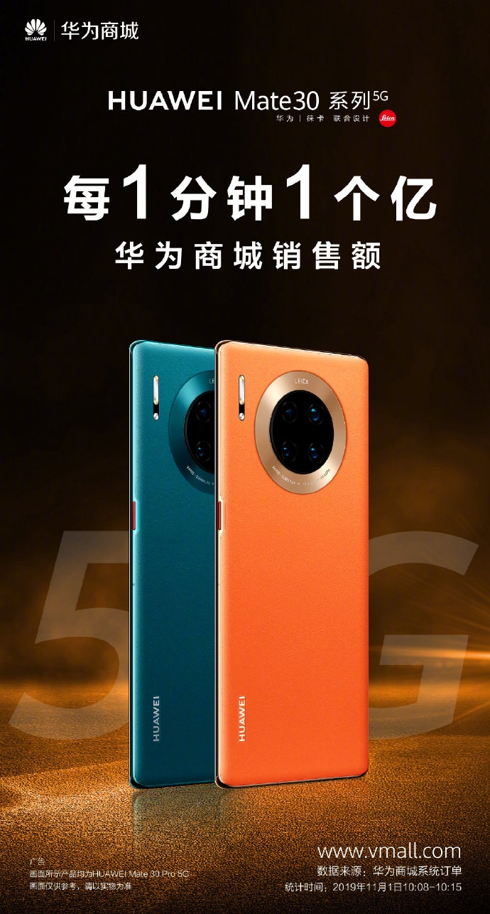 Huawei Mate 30 5G China Sale