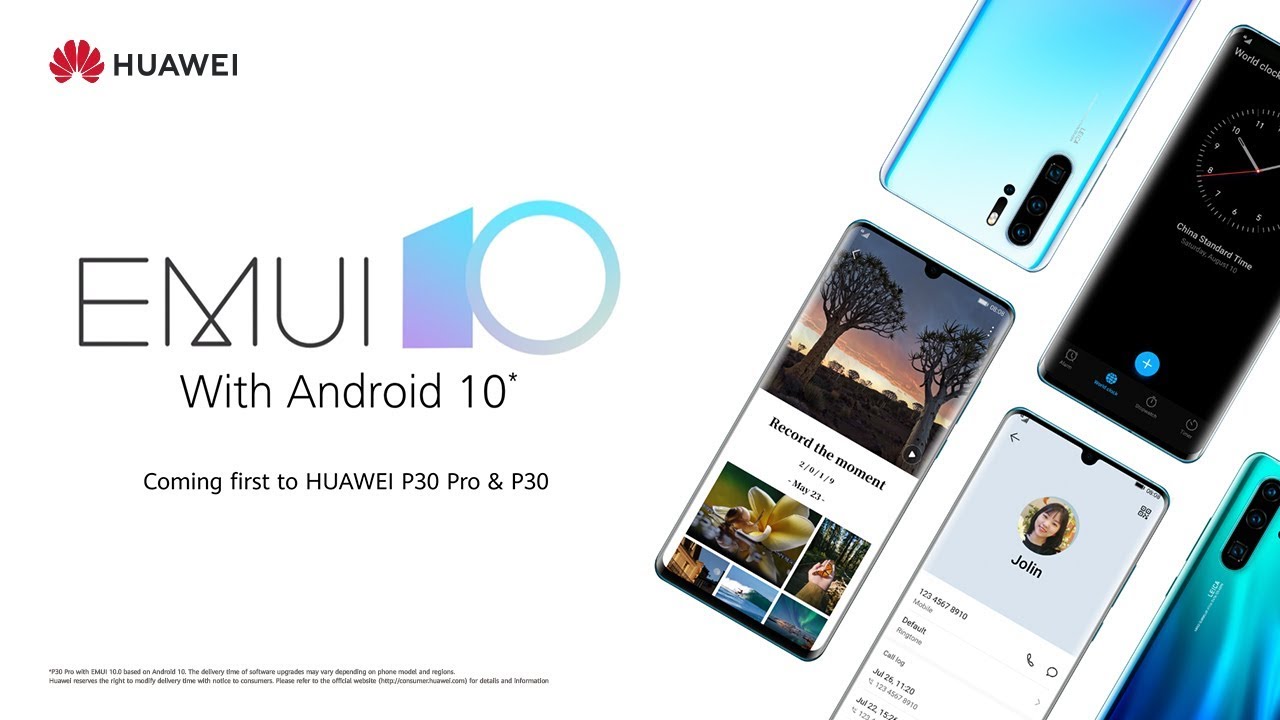 Huawei P30, P30 Pro receive stable EMUI 10.0 update in Europe