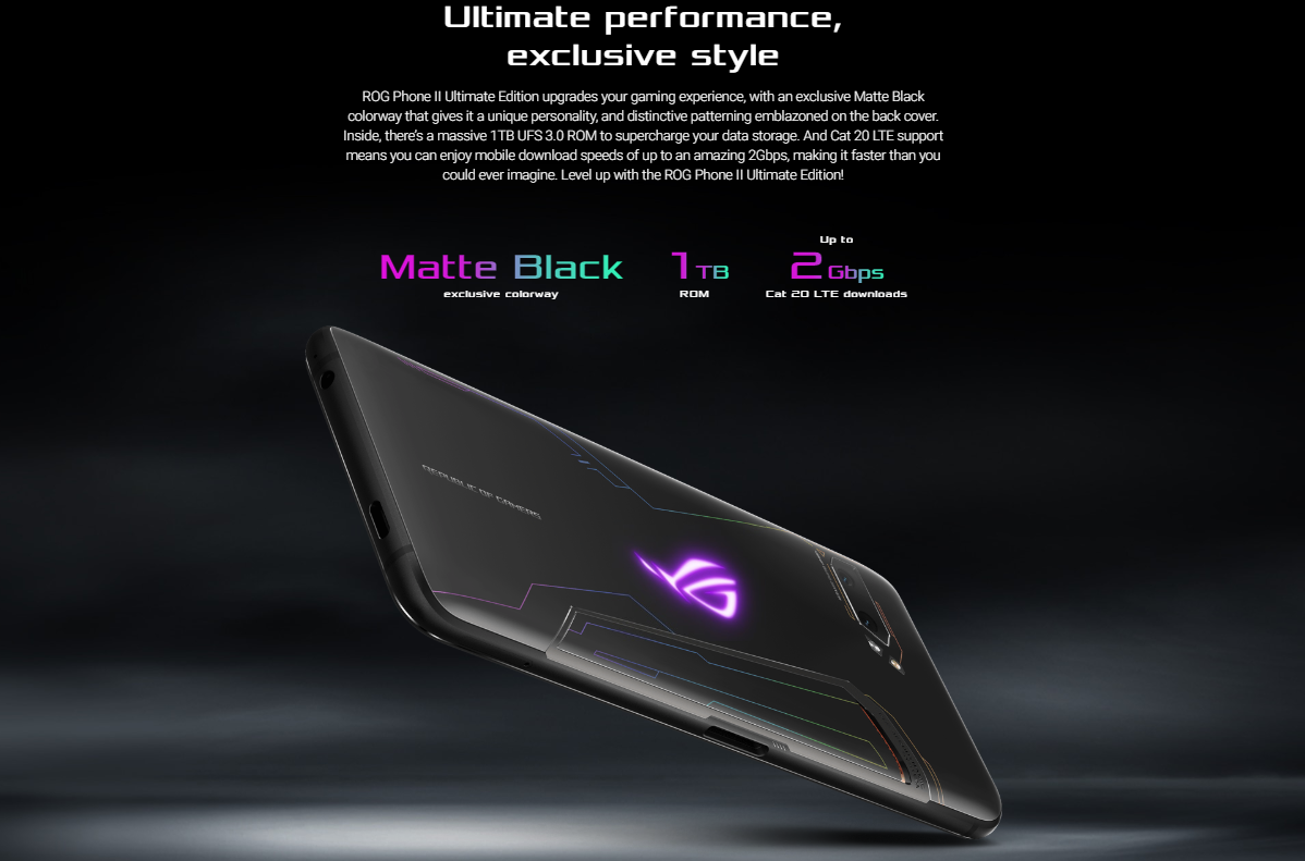 ASUS ROG Phone II Ultimate Edition