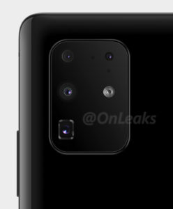 Galaxy S11 camera render