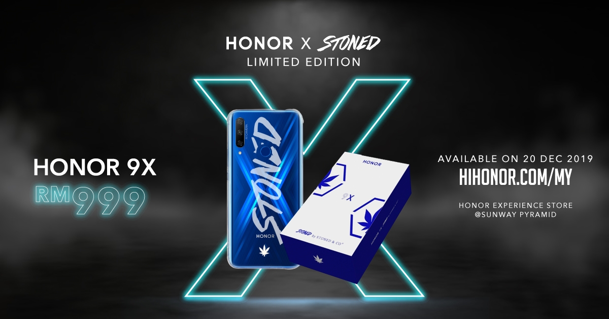 Honor 9X Stoned & Co. Limited Edition