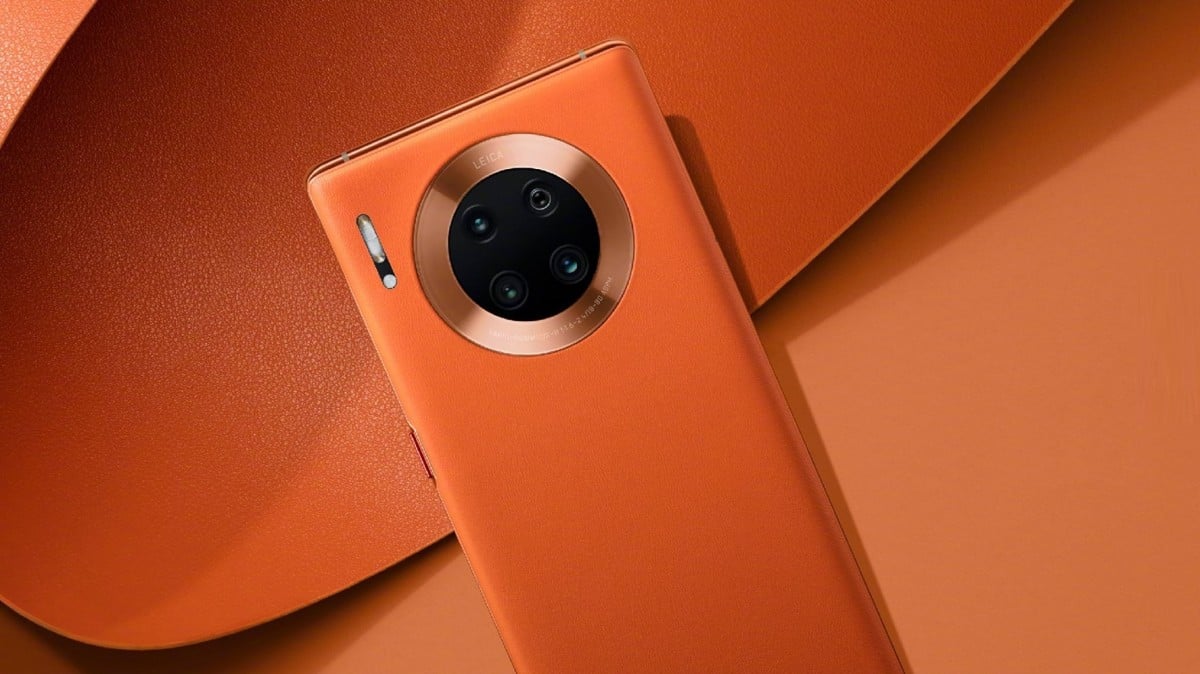 Huawei Mate 30 Pro 5G Vegan Leather Orange