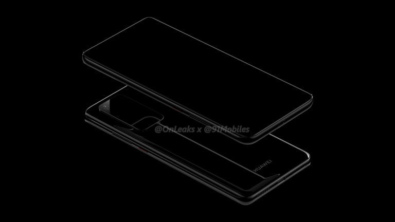 Huawei P40 Pro render