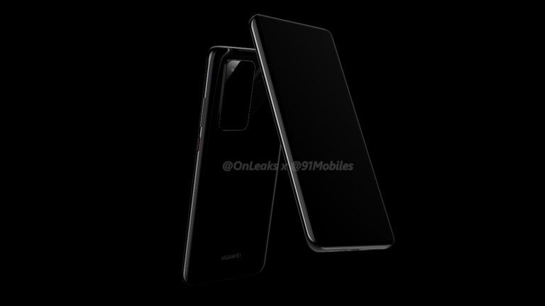 Huawei P40 Pro Render