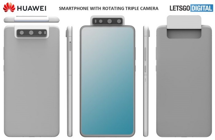 Huawei Patent Flip Cameras