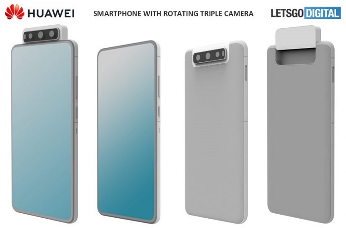 Huawei Patent Flip Cameras