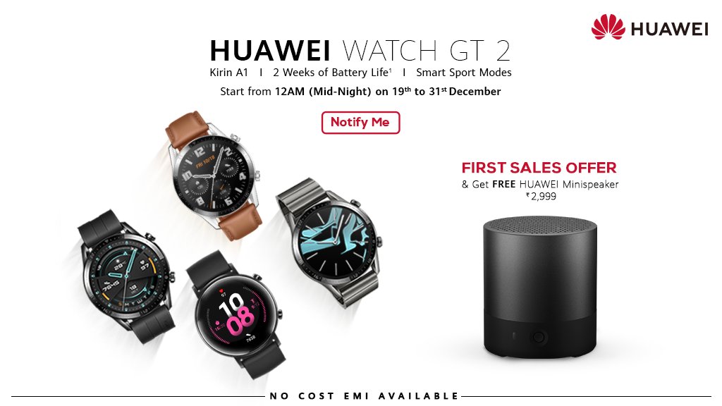 huawei free watch 2019