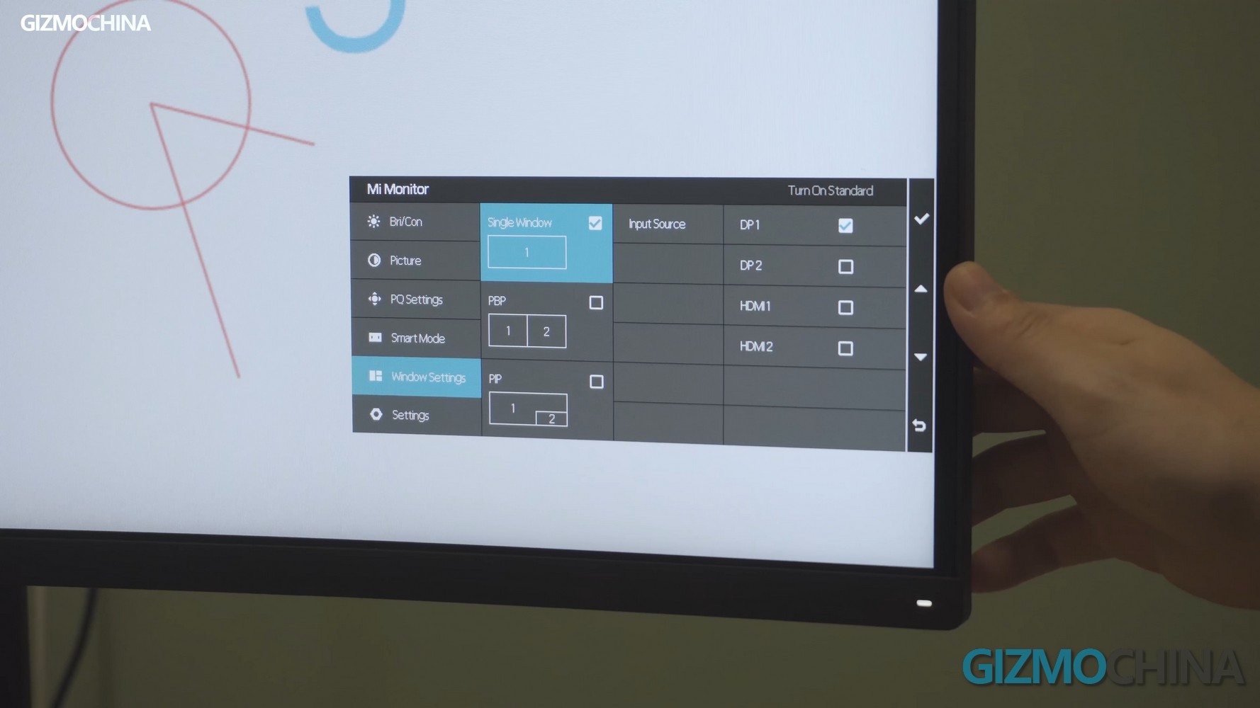 multi-inputs-OSD mi surface
