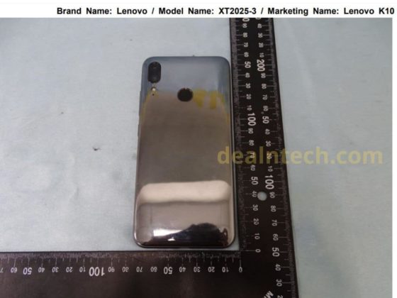 Lenovo K10 gets certified in Taiwan; images reveal it is a rebranded Moto E6 Plus 4 Lenovo K10 NCC