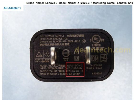 Lenovo K10 gets certified in Taiwan; images reveal it is a rebranded Moto E6 Plus 8