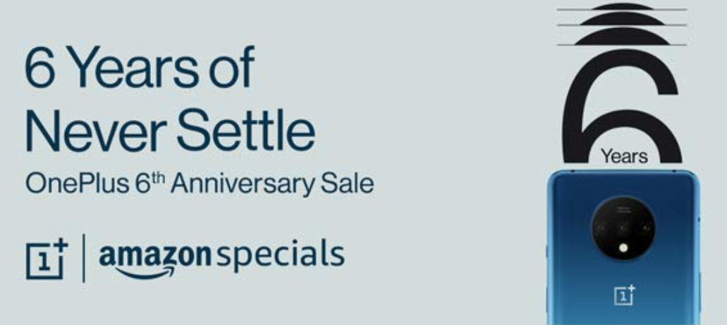 OnePlus 6th anniversary sale in India