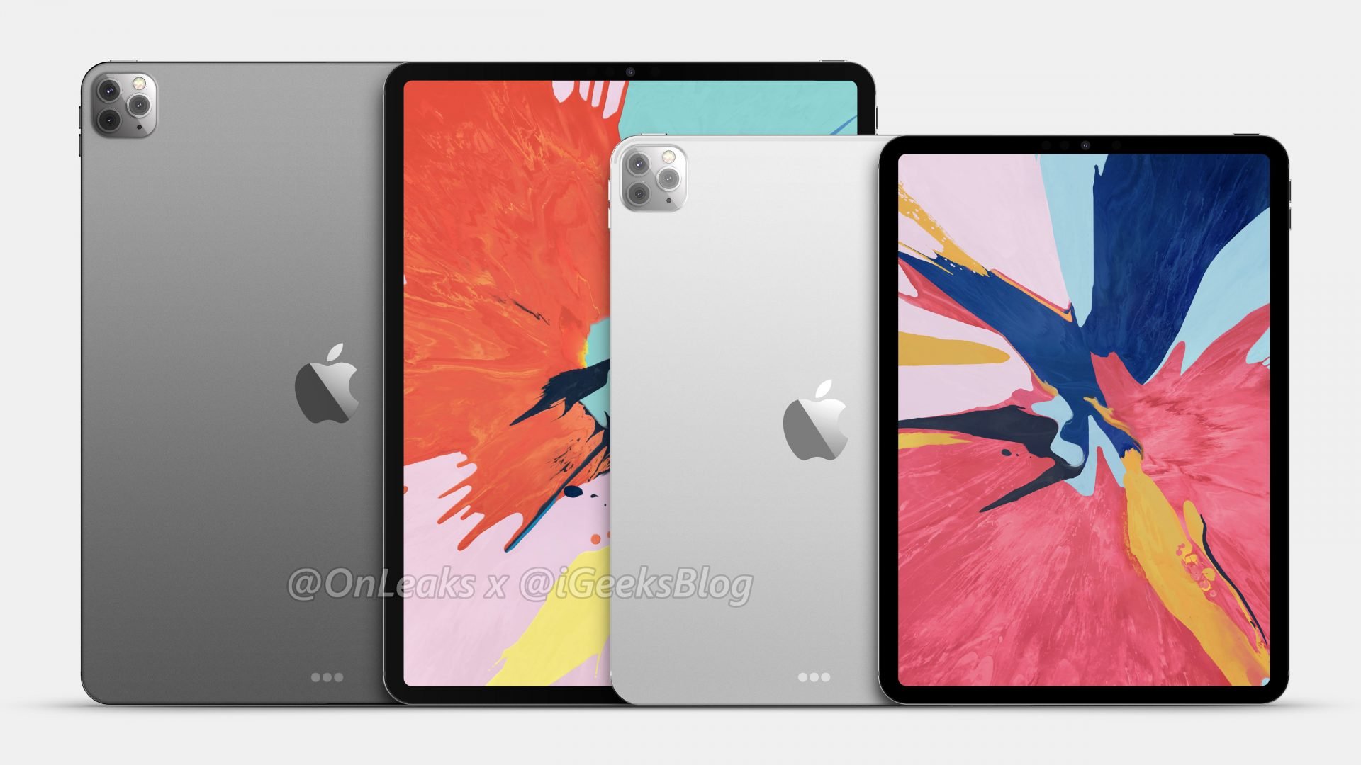 Renders Next Year S Ipad Pro Will Have Triple Rear Cameras