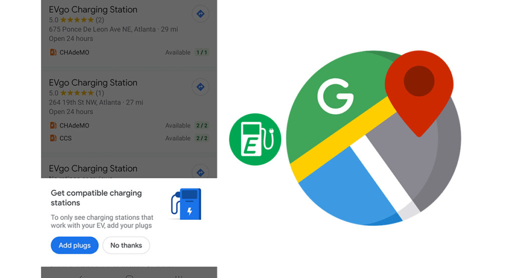 Google Maps adds plug type filter for EV charging stations - Gizmochina
