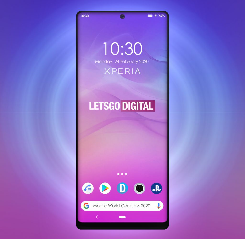 Sony Xperia 2020 with Punch Hole Camera
