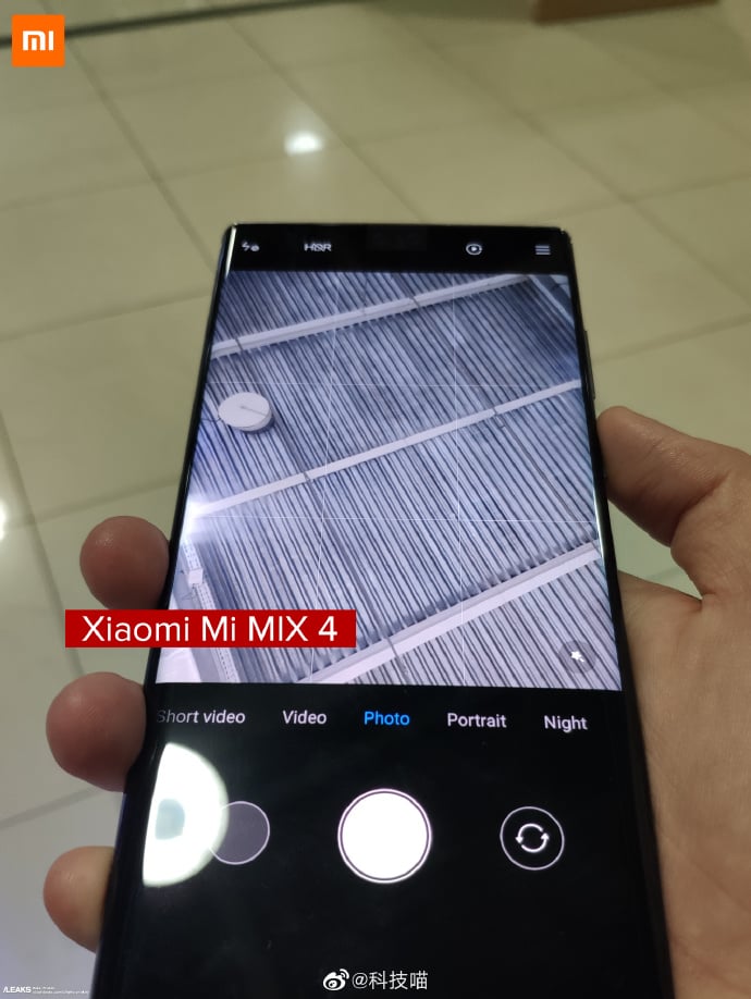mi mix 4 selfie