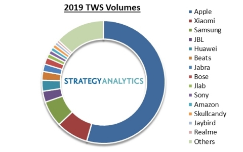 2019 Totally Wireless Bluetooth Headset Market Share