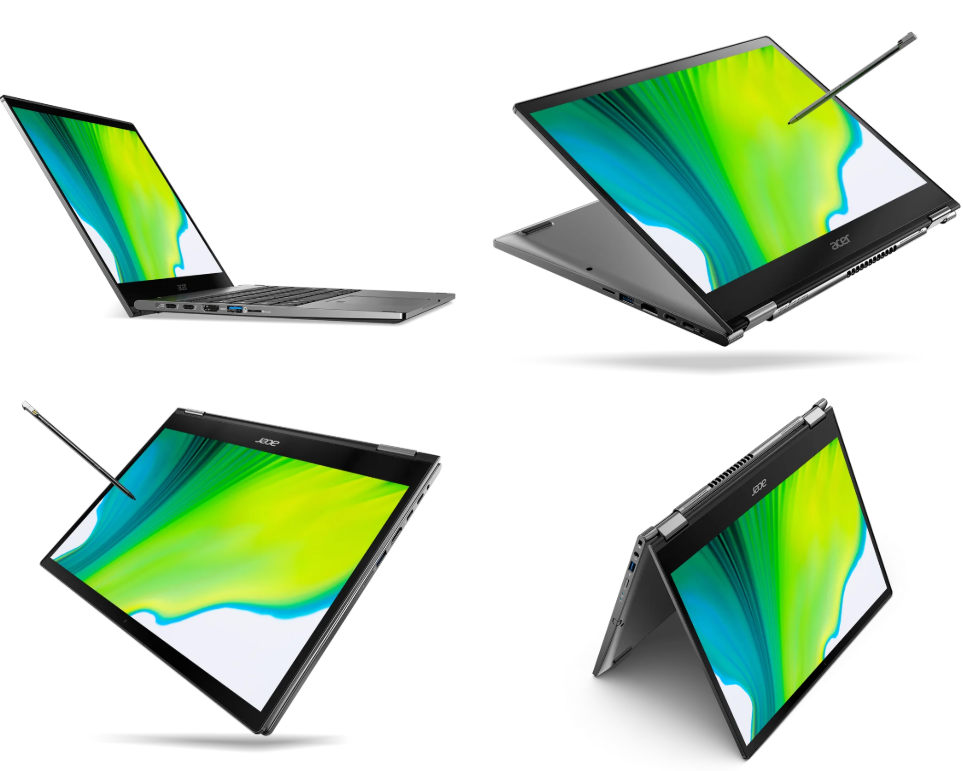 Acer Spin 3 and Acer Spin 5 modes