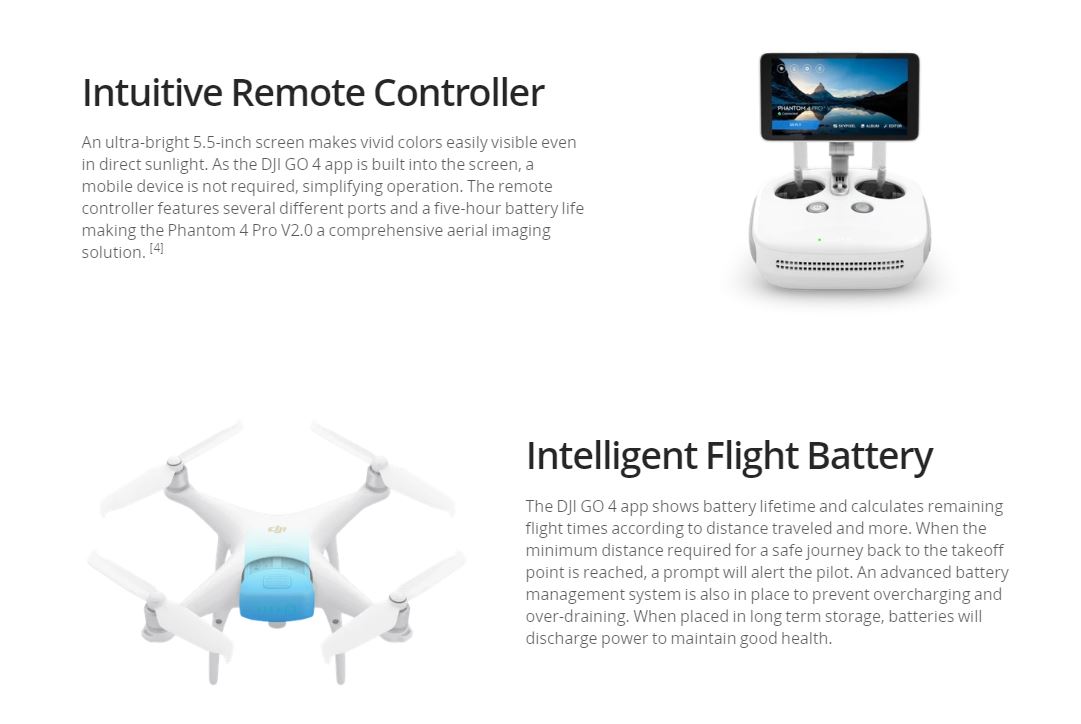 phantom 4 pro distance